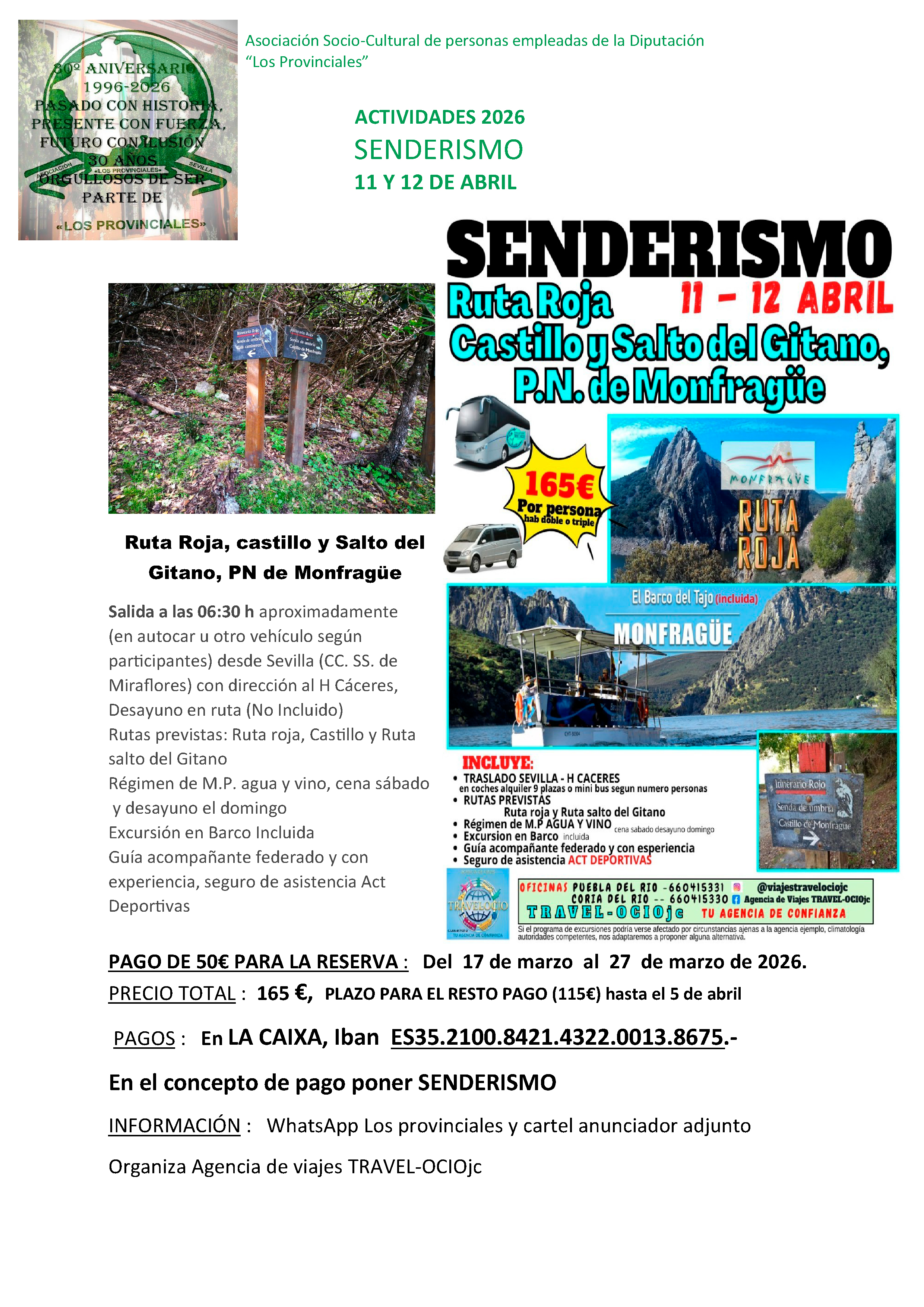 Senderismo Monfragüe